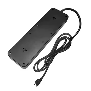 Hộ gia đình chúng tôi tiêu chuẩn xách tay bàn mở rộng ổ cắm 12 cửa hàng 3 cổng USB 1 loại C cổng điện dải quá tải chuyển đổi - Product Image 4