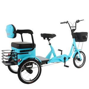 Bicitaxi Tándem <span class=keywords><strong>de</strong></span> Carga Barato <span class=keywords><strong>de</strong></span> 16 Pulgadas con 3 Ruedas, <span class=keywords><strong>de</strong></span> Acero al Carbono y una Sola Velocidad, Venta Directa <span class=keywords><strong>de</strong></span> Fábrica - Product Image 3