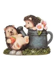 Statue d'animal en résine personnalisée Adorable Figurine Hérisson Statue Résine Artisanat Solide Simulation Faune Modèle <span class=keywords><strong>Jungle</strong></span> Épineux Hérisson - Product Image 4