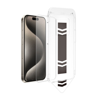 Kit d'installation de protecteur d'écran en verre trempé pour iPhone, outil facile à installer