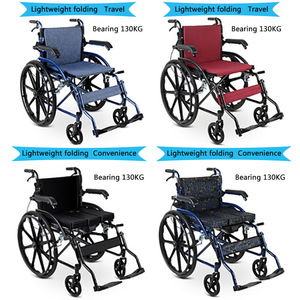 Fabrika Doğrudan Satış XIN EN TE CW-108 Kalınlaştırılmış Çelik Borulu Katlanabilir Sırtlı Manuel Engelli Tekerlekli Sandalyesi Rehabilitasyon Terapisi - Product Image 4
