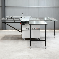 Bon prix maison travail du bois bricolage planche de bois table coulissante scie circulaire Portable déplacer petites machines scie prix de vente