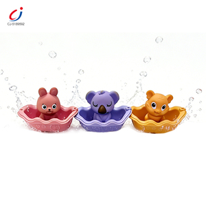 Jouets <span class=keywords><strong>de</strong></span> <span class=keywords><strong>bain</strong></span> pour bébés Chengji, jouets <span class=keywords><strong>de</strong></span> <span class=keywords><strong>bain</strong></span> flottants pour bébés <span class=keywords><strong>de</strong></span> <span class=keywords><strong>3</strong></span> <span class=keywords><strong>mois</strong></span>, bateaux <span class=keywords><strong>de</strong></span> <span class=keywords><strong>bain</strong></span> en caoutchouc, animaux éducatifs pour bébés, <span class=keywords><strong>jouet</strong></span> <span class=keywords><strong>de</strong></span> <span class=keywords><strong>bain</strong></span> pour bébés 2026 - Product Image 1