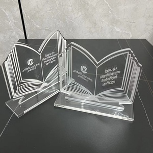 Nóng bán Laser Etch mô hình Acrylic Trophy giải thưởng Pha Lê Acrylic Trophy hiển thị đứng Acrylic giải thưởng đứng - Product Image 2