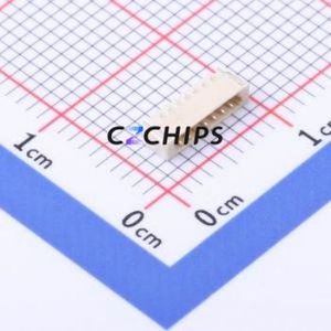 HC-0.8-7PWT Wire-to-Board Pin Header SMD,P=0.8mm,Horizontal Mount Connector 1x7P 0.8mm Horizontal Mount 7P - Product Image 1