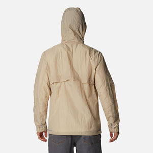 Veste coupe-vent imperméable pour homme, vente chaude, vêtements de travail sportifs personnalisés, vente en gros, col montant léger, épaisseur fine - Product Image 2