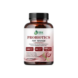 Hot Sale Probiotic for Women Capsules with Prebiotics Fiber Blend Promotes Nutrient Absorption Supports Colon Cleanse Capsules - Product Image 1