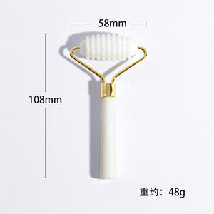 Herramienta <span class=keywords><strong>de</strong></span> masajeador facial <span class=keywords><strong>Rodillo</strong></span> <span class=keywords><strong>de</strong></span> jade <span class=keywords><strong>Rodillo</strong></span> <span class=keywords><strong>de</strong></span> masaje facial <span class=keywords><strong>de</strong></span> jade negro Gua Sha - Product Image 2