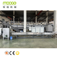 Extrudeuse de recyclage de fibres PET à double étage avancée avec compacteur à vis simple pour des granulés régénérés de haute pureté