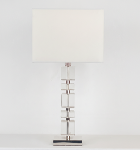 Creative Square Crystal <b>Table</b> <b>Light</b> Desk Lamp with Remote Control AC <b>LED</b> for Home Bedroom Decoration - Product Image 2
