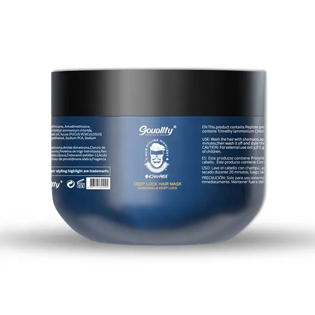 OEM ODM Hair Treatment Keratin Supple Shiny Refreshing Oil Control Vitamin E Silky Fragrance Hair Mask