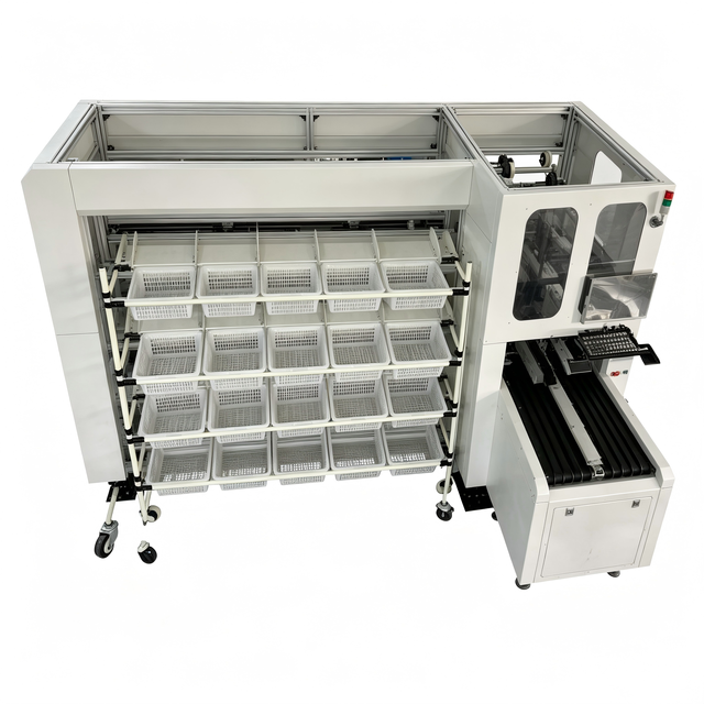 Front-end Warehouse Automatic Put Wall Sorter Dual Channel Robotic Sorting Machine for Small Express Parcel Distribution
