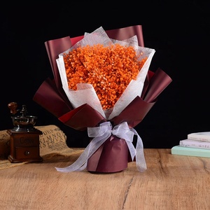 Liviflo Regalo de Halloween para Novia - Hermoso Ramo Eterno de Gypsophila <span class=keywords><strong>Paniculata</strong></span>, Flores Preservadas Ecológicas - Product Image 4