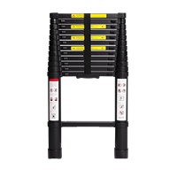 Échelle télescopique pliable en aluminium rétractable pour loft, fabricants d'échelles pliantes FN130A14