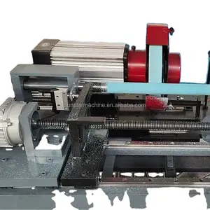 Automatic spinning cots outer surface through the mandrel grinding machine for double layer cots