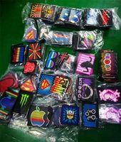 Venta al por mayor de etiquetas de luz activadas por música panel inalámbrico personalizado para camisetas de fiesta promoción