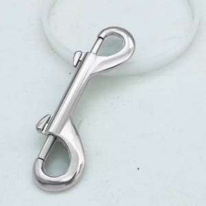 Crochet à ressort à double extrémité en acier inoxydable 316, 4-1/<span class=keywords><strong>2</strong></span> pouces, hautement poli, clips de plongée sous-marine, lien de connexion, industrie lourde - Product Image 2