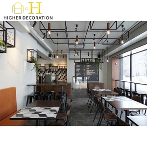 Diseño de mostrador de cafetería de estilo industrial, quiosco de <span class=keywords><strong>café</strong></span> y diseños únicos de cafetería para cafetería de moda - Product Image 4