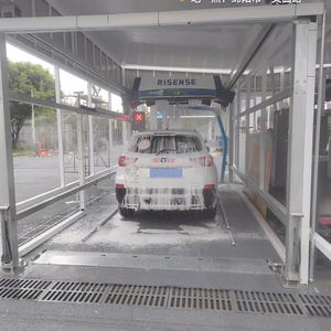 세차 터널 고급 360 ° 터치리스 세차기용 건조기가 있는 완전 자동 레이저 유도 AI 와셔 - Product Image 1