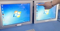 Panneau d'affichage industriel étanche de qualité 12 \ "15 \" 17 \ 19 \ "avec moniteur tactile général à cadre ouvert VGAport LAN WIFI