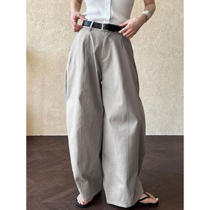 <span class=keywords><strong>Pantalones</strong></span> de Algodón de Pierna Ancha con Corte Tridimensional Estilo Retro Americano Luxi, de Cintura Media, con Parches y Costuras Desgastadas, Novedad de Primavera - Product Image 2