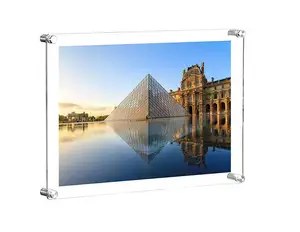 Beautiful Clear Acrylic Picture <strong>Frames</strong> Wall <strong>Mount</strong> New Design Acrylic Photo <strong>Frame</strong> <strong>With</strong> Best Quality - Product Image 1