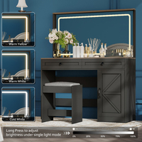 Nouvelle tendance meubles de salon coiffeuse avec miroir avec grande remise banitis coiffeuse