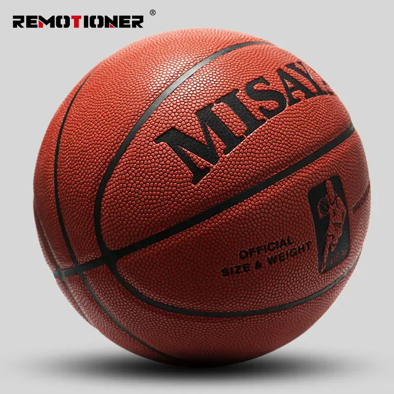 Factory Custom Logo MOQ 30pcs Outdoor Indoor Mens Basketball Ball Official Size 7 Basket balls