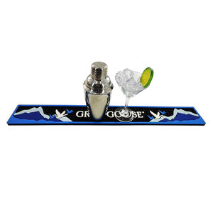Personalized Silicone PVC Bar <b>Runner</b> Rubber Pub Mat Beer Spill Pad Rail Mat Drip Tray Non Slip Table Coaster Placemat Pad - Product Image 4