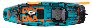 3 Modulaires <span class=keywords><strong>Polyéthylène</strong></span> PVC Kayak 2-Person Waterproof Paddle Drive pour la Pêche Top Rowing Water Sports Surf Drifting - Product Image 5