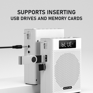 Hot Bán Xách Tay Kỹ Thuật Số Đa Chức Năng Loa Mp3 Âm Nhạc Máy Nghe Nhạc Di Động Bằng Giọng Nói Khuếch Đại Với <span class=keywords><strong>FM</strong></span> Đài Phát Thanh - Product Image 6