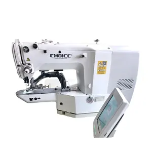 Golden Choice GC1903D-T High Quality Electronic Direct Drive Button Attaching With Touch Screen Industrial Sewing Machine