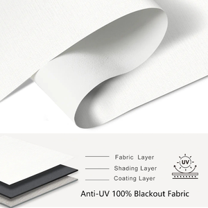 Stores occultants intelligents sans fil Zigbee Tuya personnalisés, protection UV, commande vocale, économie d'énergie, contrôle par application, stores modernes de luxe pour fenêtre - Product Image 4