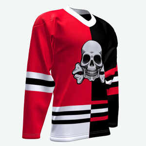 Оптовая продажа, индивидуальная мужская хоккейная Майка из полиэстера, унисекс, Высококачественная мужская хоккейная Майка, спортивная одежда - Product Image 6