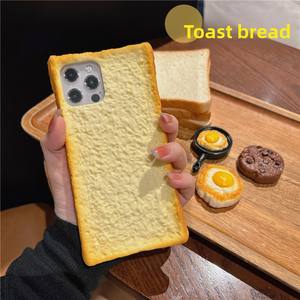 Funda de Silicona con Diseño de Pan Tostado Estéreo para iPhone 17/16/15 <span class=keywords><strong>Pro</strong></span> <span class=keywords><strong>Max</strong></span>, Apple 14/13, <span class=keywords><strong>Huawei</strong></span> 60 <span class=keywords><strong>Pro</strong></span> <span class=keywords><strong>50</strong></span>, <span class=keywords><strong>Mate</strong></span> 60/40, Honor 90 80, Anti-Caídas - Product Image 5