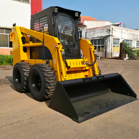EVERUN vendita calda ERS60 0.85ton giardino farm frontend end costruzione compatto piccolo skid steer loader per la vendita
