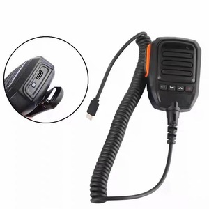 Micrófono de mano con altavoz, interfaz tipo C para comunicación por walkie talkie, accesorio de audio, material plástico - Product Image 2