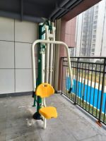 Equipo de Ejercicio al Aire Libre, Tubo de Acero Inoxidable, Ecológico y Duradero, Equipo de Gimnasio para Parques Públicos y Comunidades