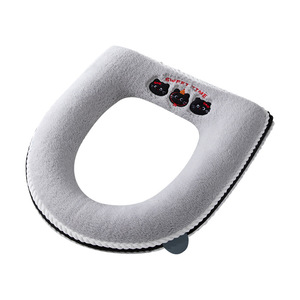 Soft Time Toilet Seat Cover Thickened Universal Cotton Winter Bathroom Mat - Product Image 1