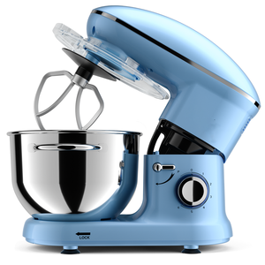 Batidora de Alimentos con Cabezal Inclinable de Acero Inoxidable de 4.5L/5.5L, 6 Velocidades, para Hacer Pan - Product Image 2
