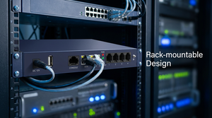 Passerelle <span class=keywords><strong>VoIP</strong></span> Gigabit 4 ports FXS SIP IAD, convertisseur analogique vers IP avec 2 ports GE RJ45 pour système téléphonique d'entreprise Asterisk 3CX - Product Image 5