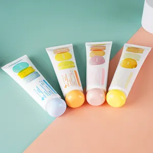 100g Wholesale Customized Private Label Cosmetic Plastic Packaging Tube OEM ODM Plastic Squeeze Tube Toothpaste Tube