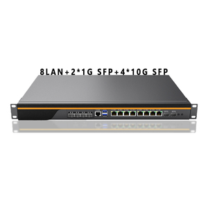 Sfp Appliance Intel 8 Lan Corei5 Firewall I5 3320M Core Computer Router Sfp28 Sfp + 10G 25G Apparaat 1u Rack Mount Ssd 512Gb - Product Image 2
