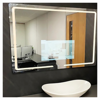 Machine de sablage au laser à fibre MORNSUN pour le traitement des miroirs de salle de bain LED et du verre givré