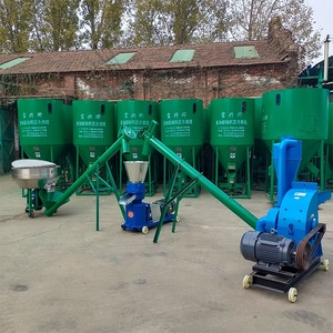 Linea di Alimentazione ad Alta Produzione per Materie Prime Diversificate, Lavorazione Completa di Residui di Paglia e Cereali per Mangimi di Pollame, Ruminanti e Pesci - Product Image 3