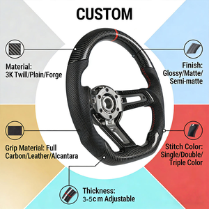 Volante de Carreras Estilo F1 de Fibra de Carbono para Toyota 86 Subaru BRZ <span class=keywords><strong>GT86</strong></span> 2013+ Modelos Deportivos Coupé - Product Image 6