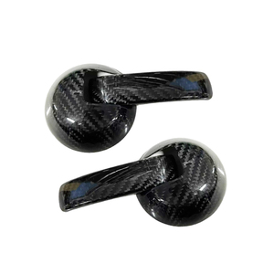 <span class=keywords><strong>Copri</strong></span> Maniglie Interne per Auto in Vera Fibra di Carbonio per Fiat 500 2010-2023 - Product Image 5