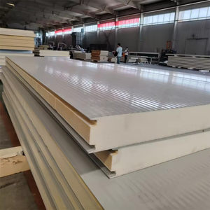 Façade de <span class=keywords><strong>scierie</strong></span> moderne du Suriname, panneau sandwich PIR B1 ignifuge, isolation PIR, bardage structurel ignifuge, panneau sandwich PIR ignifuge 100 mm - Product Image 1