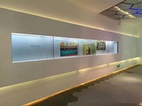 Écran tactile LCD transparent Android ou fenêtre 32 pouces lcd vidéo publicité boîte d'affichage écran tactile et vitrine