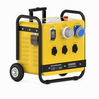 Système de stockage d'énergie LiFePO4 6200W 5120Wh, station d'alimentation industrielle 6000W solaire MPPT 220V 230V 50/60Hz pour usage hors réseau